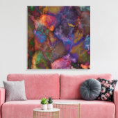Peacock Ore Chalcopyrite Marble Leinwanddruck (Insitu (Wohnzimmer))