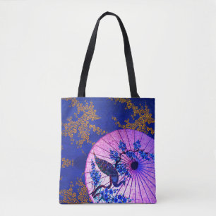 Peacock Orial parasol japanese Kirschblüten Tasche