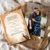 Peacock Palm Garden Indian Foto Wedding