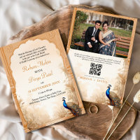 Peacock Palm Garden Indian Foto Wedding