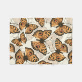 Peacock pansy-schmetterling-Muster Fleecedecke (Vorderseite (Horizontal))