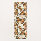 Peacock pansy-schmetterling-Muster Yogamatte (Vorderseite)