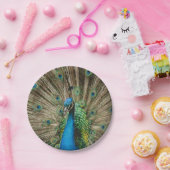 Peacock Pappteller (Party)