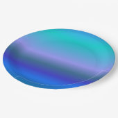 Peacock Pappteller (Schrägansicht)