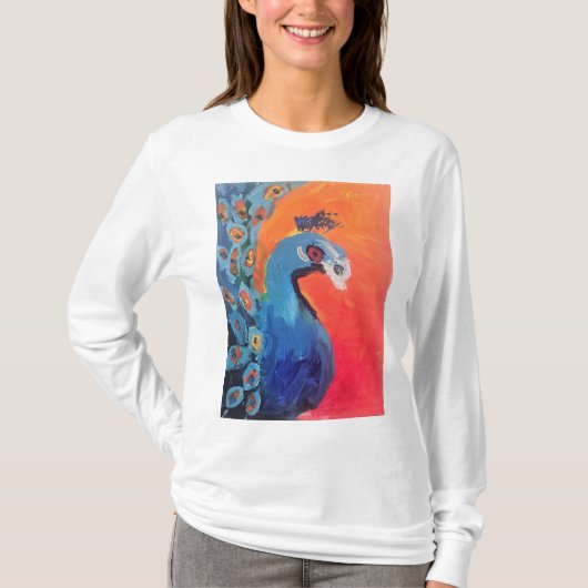 Peacock Paradise Shirt (Vorderseite)