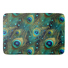 Peacock Passion Throw Kissen Badematte