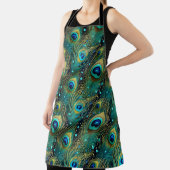 Peacock Passion Throw Kissen Schürze (InSitu)