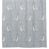 peacock pattern duschvorhang (Vorderseite)