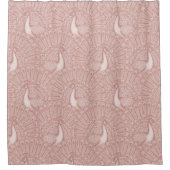 peacock pattern duschvorhang (Vorderseite)