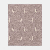 peacock pattern fleecedecke (Vorderseite)