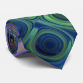Peacock Pattern-Krawatte Krawatte (Gerollt)