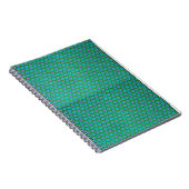 Peacock Pattern Notizblock (Rechte Seite)