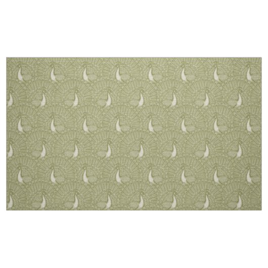 peacock pattern stoff (Fat Quarter (45,7 x 55,9 cm))