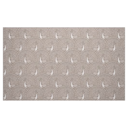 peacock pattern stoff (Fat Quarter (45,7 x 55,9 cm))