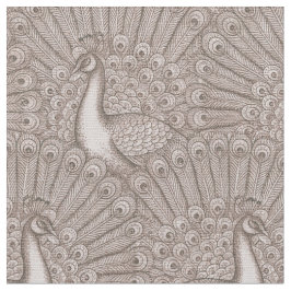 peacock pattern stoff