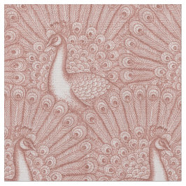 peacock pattern stoff