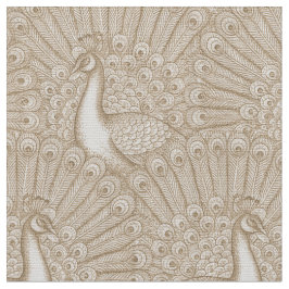 peacock pattern stoff