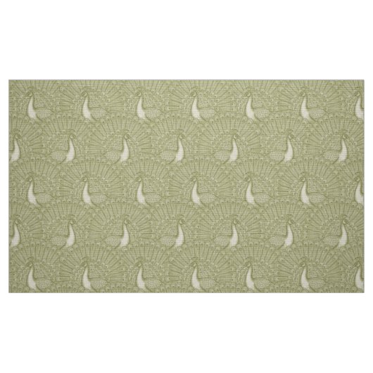 peacock pattern stoff (Fat Quarter (45,7 x 55,9 cm))