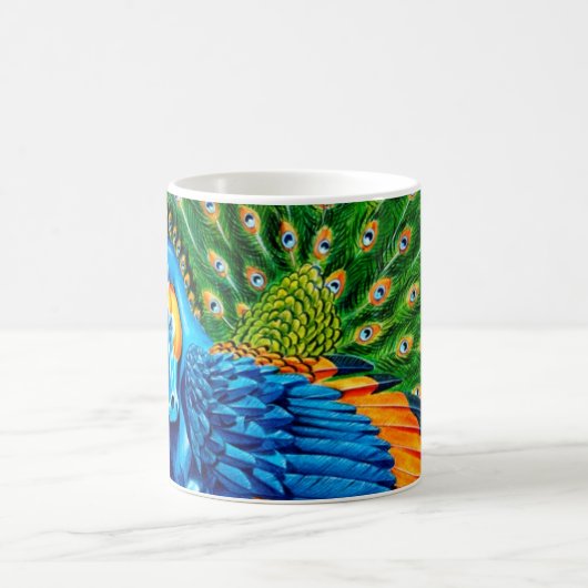 Peacock Pegasus Kaffeetasse (Mittel)