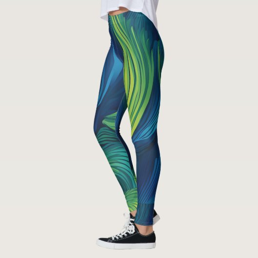 Peacock Petals Leggings (Links)