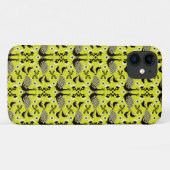 Peacock Pfau Bird Folk Case-Mate iPhone Hülle (Rückseite (Horizontal))