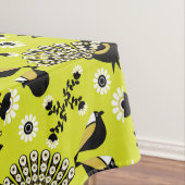 Peacock Pfau Bird Folk Tischdecke (Beispiel)