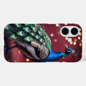 Peacock phone case (Rückseite (Horizontal))