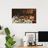 Peacock Pie - Pieter Claesz Kunstgewerbe Poster (Heimbüro)