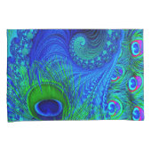 Peacock Pillow Hüllen Pair Kissenbezug (Vorderseite-Rechts)