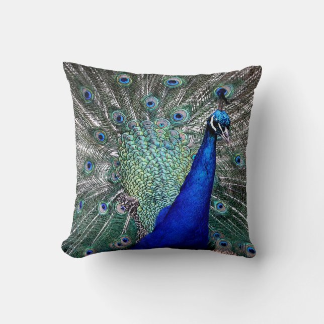 Peacock Pillow Kissen (Vorderseite)