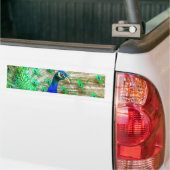 Peacock Plumage Autoaufkleber (Auf Lkw)