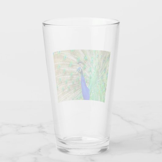 Peacock Plumage Glas (Rückseite)