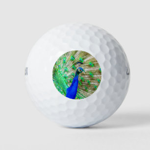 Peacock Plumage Golfball