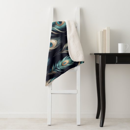 Peacock Plumes Sherpadecke (Beispiel)