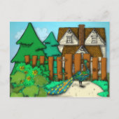 Peacock-Pop Postkarte (Vorderseite)