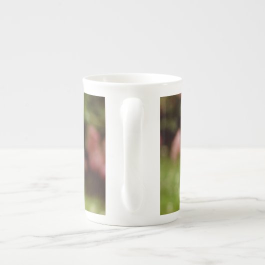 Peacock Porzellantasse (Rückseite)