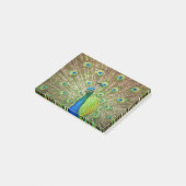 Peacock Post-it Klebezettel (angewinkelt)