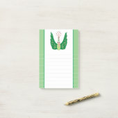 Peacock Post-it Klebezettel (Auf Schreibtisch)