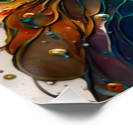 Peacock Poster (Ecke)