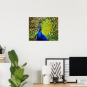 Peacock Poster (Heimbüro)