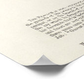 Peacock Poster (Ecke)