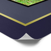 Peacock Poster (Ecke)