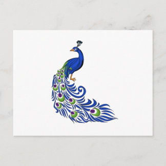 Peacock Postkarte