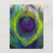 Peacock Postkarte (Vorderseite)
