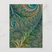 Peacock Postkarte (Vorderseite)