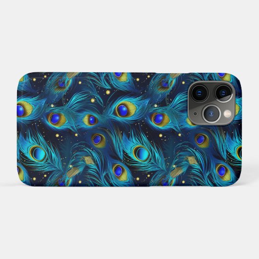 Peacock Pride Case-Mate iPhone Hülle (Rückseite (Horizontal))