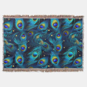 Peacock Pride Decke (Vorderseite)