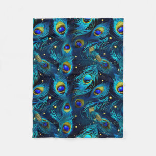 Peacock Pride Fleecedecke