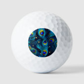 Peacock Pride Golfball (Vorderseite)