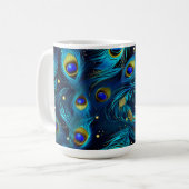 Peacock Pride Kaffeetasse (Vorderseite Links)